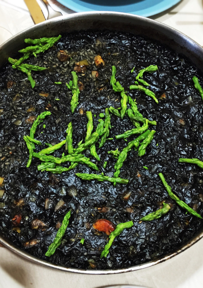 Una foto de Arroz negro