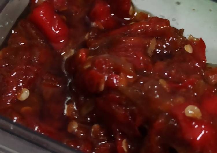 Sambal rumah makan padang