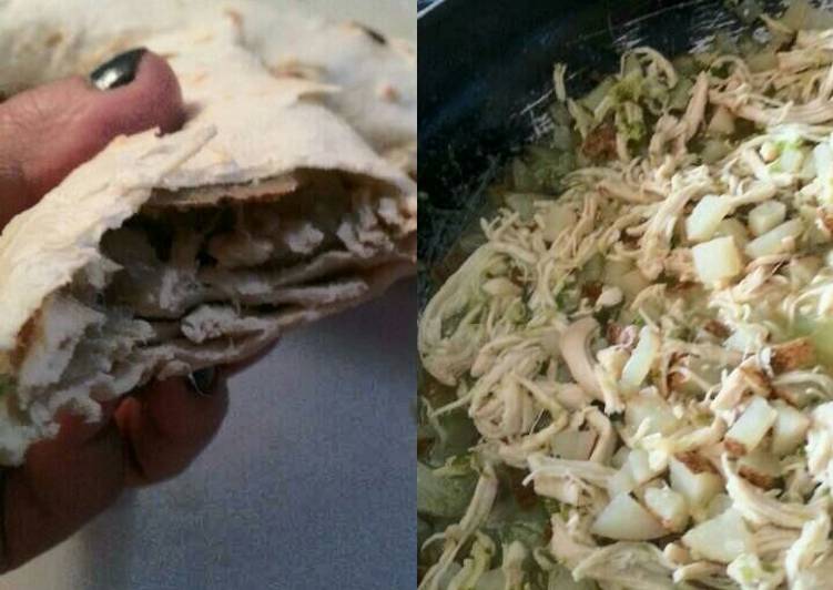 Guisado verde para burritos