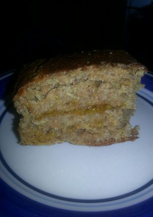 Una foto de Pan integral de plátano. 