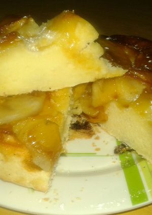 Una foto de Torta de manzana sin T.A.C.C