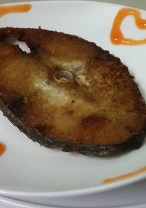Hình của món Cá Thu Chiên.