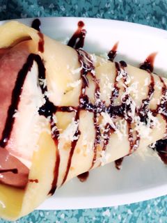 Foto resep Pancake Ice Cream Cheese