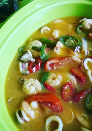 Foto resep Seafood Kuah Jeruk Nipis