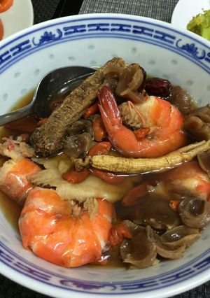 Foto resep udang obat ala singapore