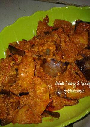 Foto resep Balado Terong & Kentang