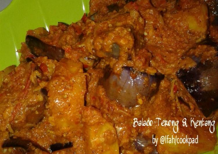 Balado Terong & Kentang