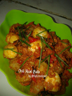 Foto resep Chili Meat Balls (Balado Bakso Pedas)