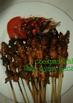 Foto resep Sate Ayam Kecap