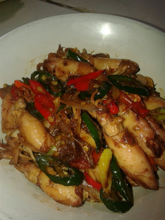 Foto resep Tumis Cumi Asin Cabe Ijo Praktis