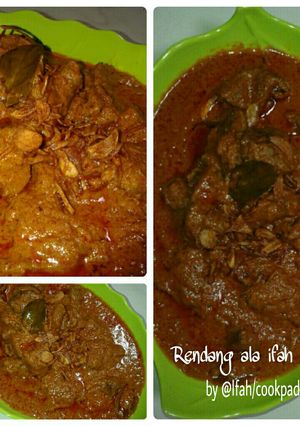 Foto resep Rendang 