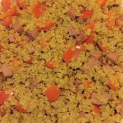 A picture of Curried Quinoa.