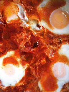 A picture of Shakshuka.