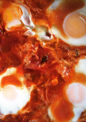 A picture of Shakshuka.