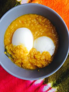 A picture of Yellow Moong Dahl.