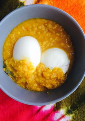 A picture of Yellow Moong Dahl.