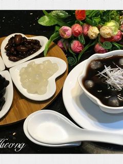 Hình của món Chè đỗ đen.