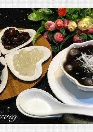 Hình của món Chè đỗ đen.