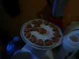 Galletas de avena, miel, chocolate y pasas
