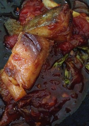 Foto resep MPASI ikan bawal kecap