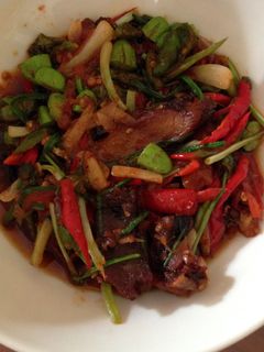 Foto resep Ikan asin sambal andaliman