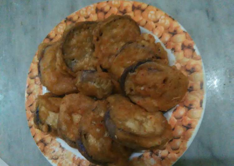 Recipe of Appetizing Fried spicy eggplant