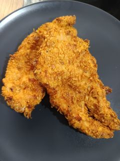 Una foto de Filetes de pollo empanados