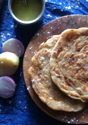 A picture of Afghani Paratha.