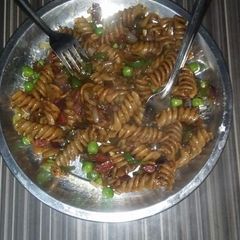 A picture of Spicy Veg pasta.