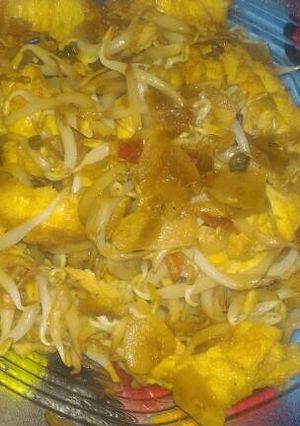 Foto resep Telor Dadar Cah Toge