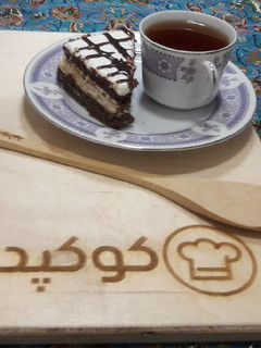 عکسی از دستور کیک یخچالی