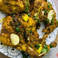 A picture of Lahori Tawa chicken.