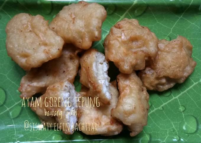 Ayam goreng tepung bawang putih