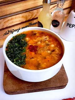 عکسی از دستور سوپ جو🥣