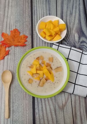 Hình của món Chè sago xoài.