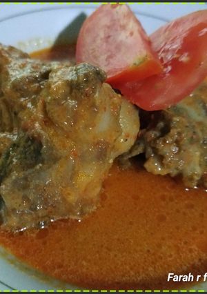 Foto resep Gulai kari tulang kambing