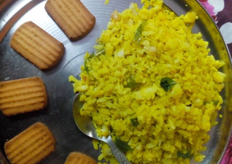 Steps to Prepare Any-night-of-the-week Poha