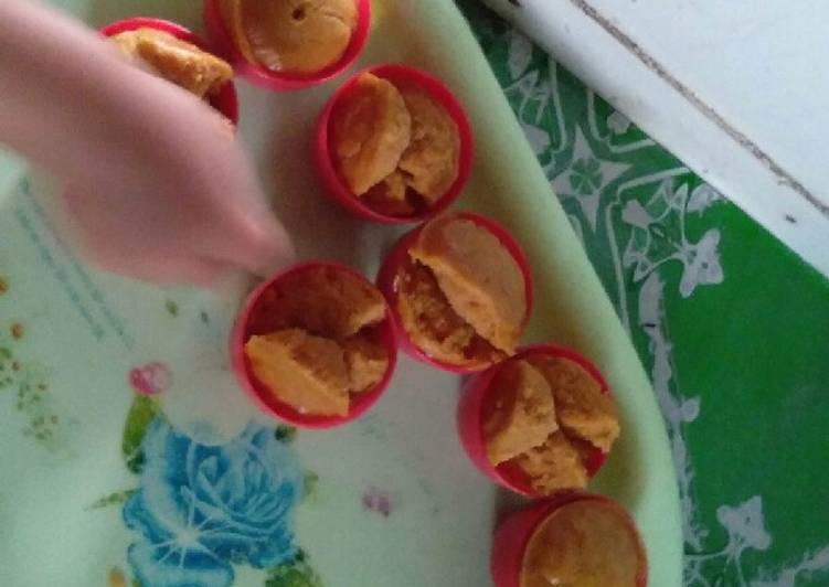 Bagaimana Membuat Bolu kukus sakura (tapi ga pake cetakan sakura 😂) eggless, Bisa Manjain Lidah