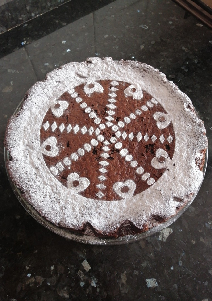 Una foto de Tarta de chocolate jugosa 🍫🥧