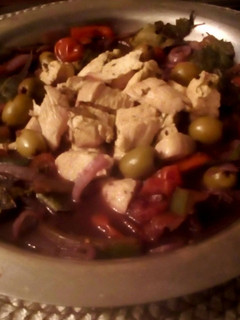 Una foto de Pollo al Provenzal