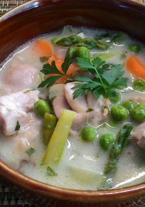 德式家常雞肉燴飯料Frikassee 的食譜成品照片