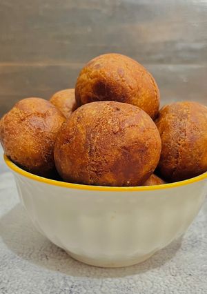 Foto resep Kanom Kai Nok Krata (Bola Ubi Thailand)