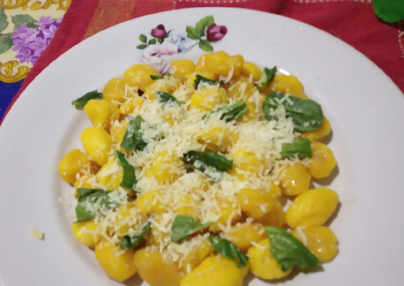 Ñoquis de calabaza