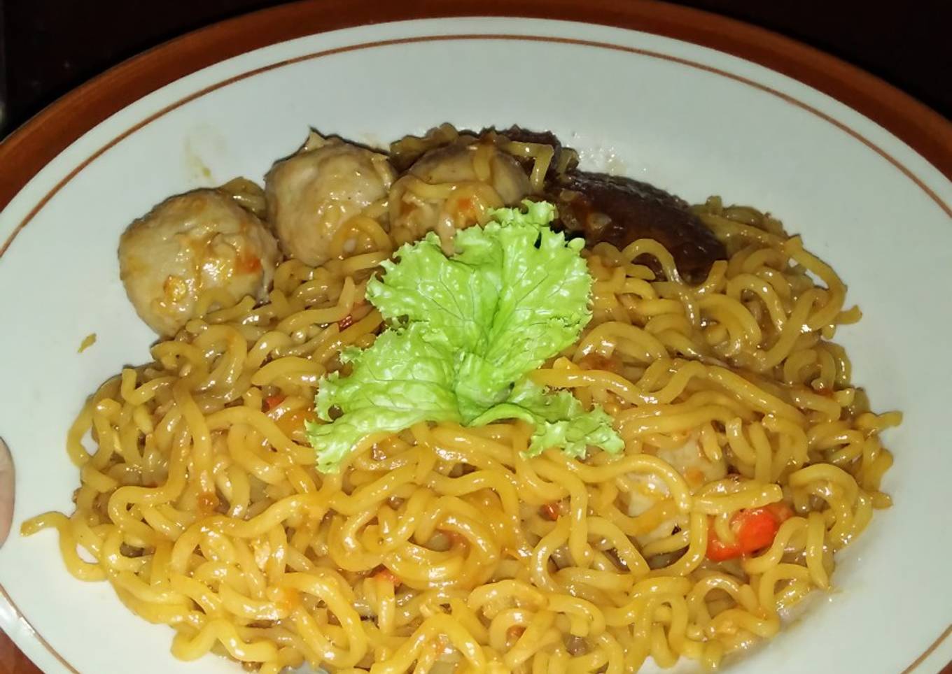 Mie bakso pedas manis (MieSoDasNis)