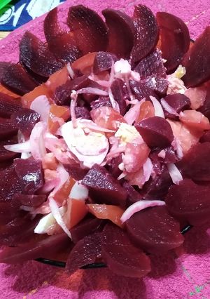 Una foto de Ensalada de Remolacha