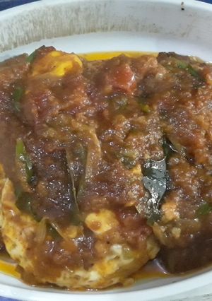 Foto resep Telur bumbu pedas