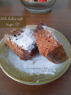 Foto resep Bolu kukus milo tanpa sp (takaran sdm)