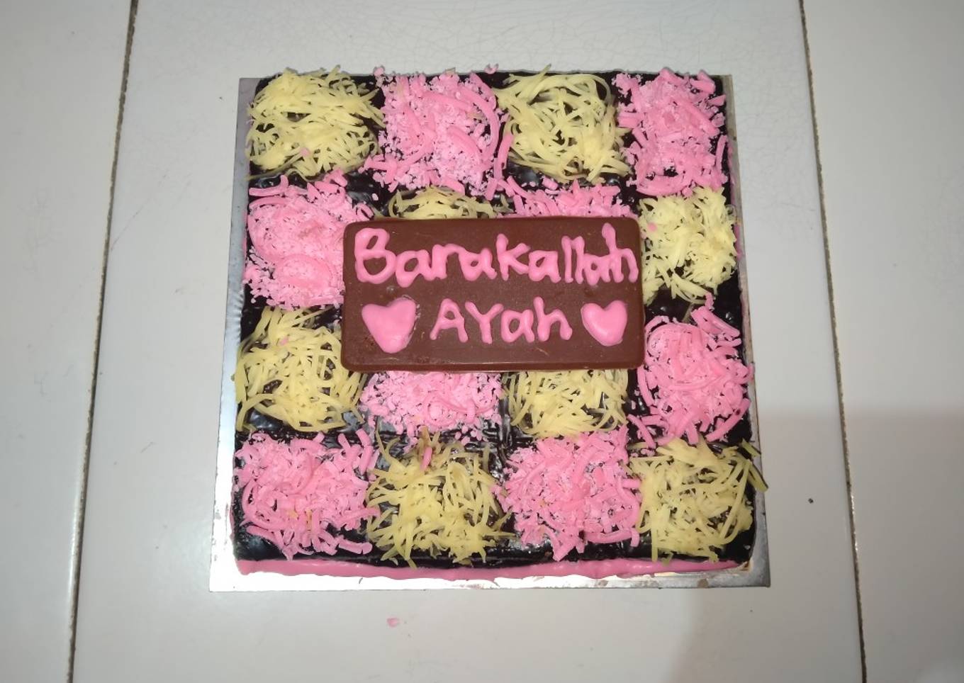Kue black forest 4 telur (oven tangkring)