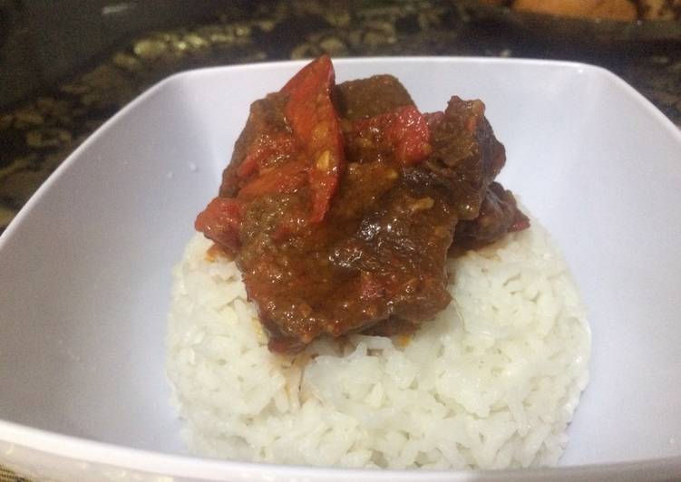 Sapi lada hitam simple