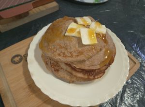 Una foto de Panqueques 🥞 de Harina Integral